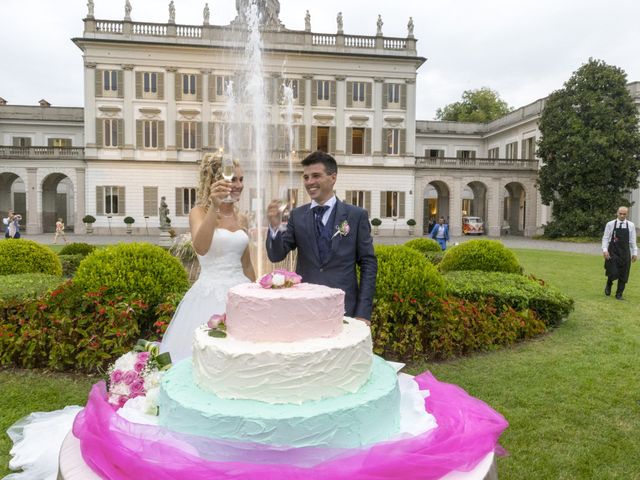 Il matrimonio di Filippo e Silvia a Fenegrò, Como 56