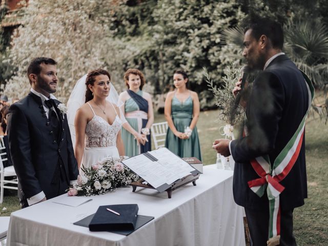Il matrimonio di Marco e Chiara a Grottaferrata, Roma 43