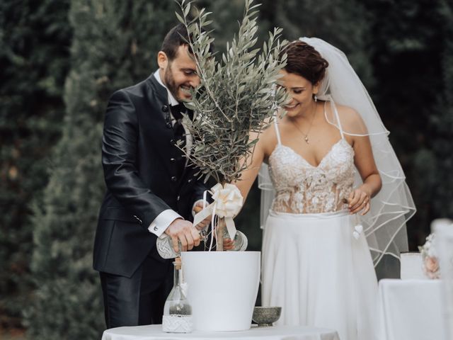 Il matrimonio di Marco e Chiara a Grottaferrata, Roma 59