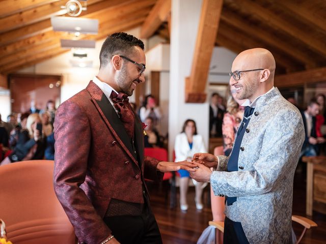 Il matrimonio di Leonardo e Michel a Aosta, Aosta 29