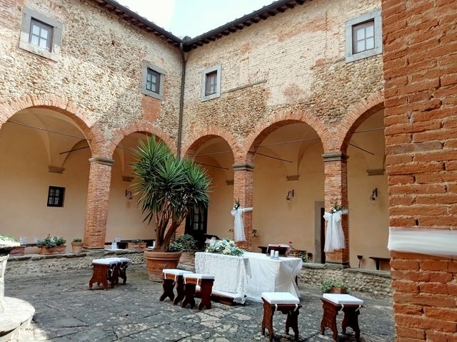 Il matrimonio di Francesco e Clorinda a Montespertoli, Firenze 2