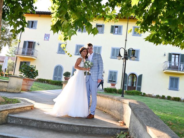 Il matrimonio di Adam e Samanta a Vinci, Firenze 1