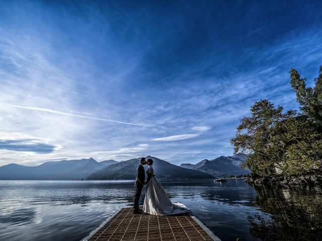 Il matrimonio di Daniele e Stefania a Laveno-Mombello, Varese 61