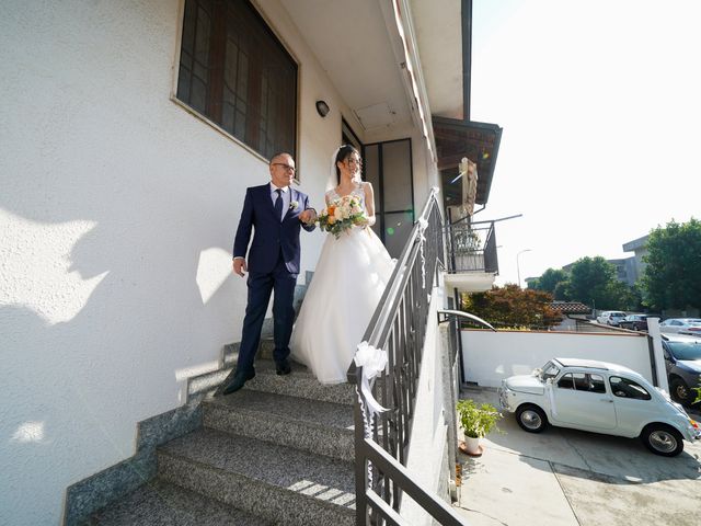 Il matrimonio di Gianluca e Cristina a Gambolò, Pavia 20