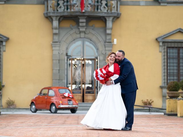 Il matrimonio di Ignazio e Eva a Signa, Firenze 1