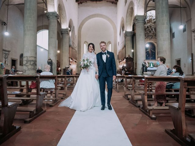 Il matrimonio di Matteo e Gaia a Sansepolcro, Arezzo 33