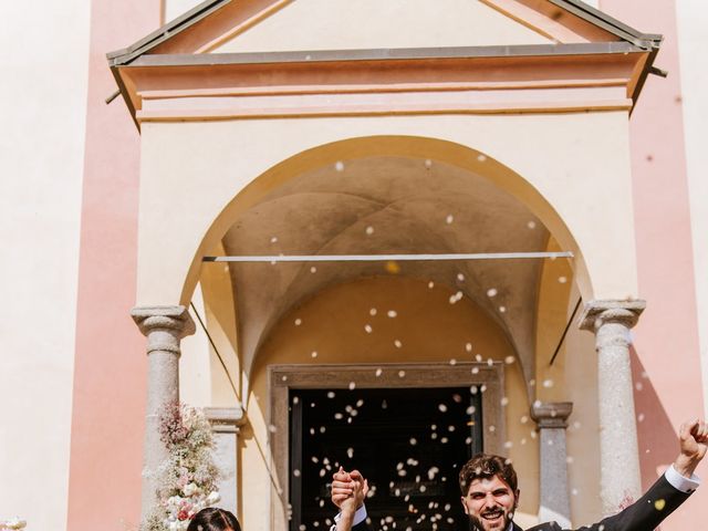Il matrimonio di Omar e Aurora a Vaprio d'Agogna, Novara 35