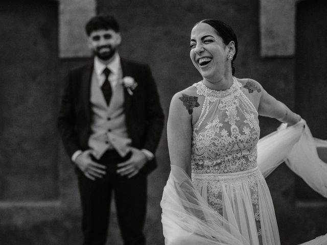 Il matrimonio di Sergio e Melanie a Gaggiano, Milano 2