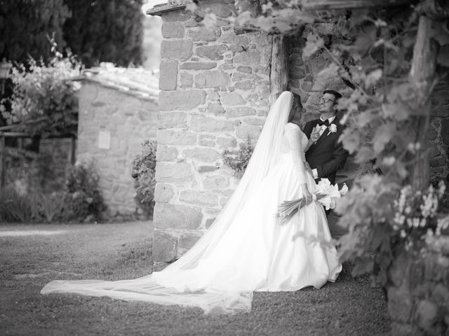 Il matrimonio di Guido e Alesssandra a Monte San Savino, Arezzo 55