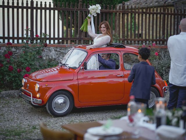 Il matrimonio di Guido e Alesssandra a Monte San Savino, Arezzo 78