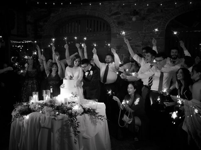Il matrimonio di Guido e Alesssandra a Monte San Savino, Arezzo 85