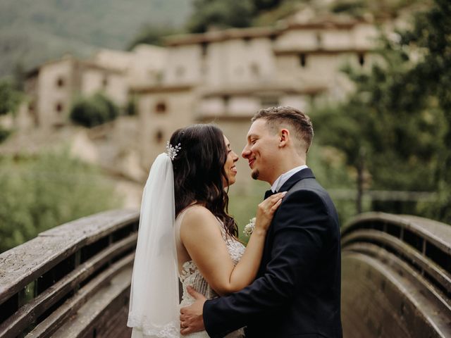 Il matrimonio di Andrea e Giulia a Ferentillo, Terni 1