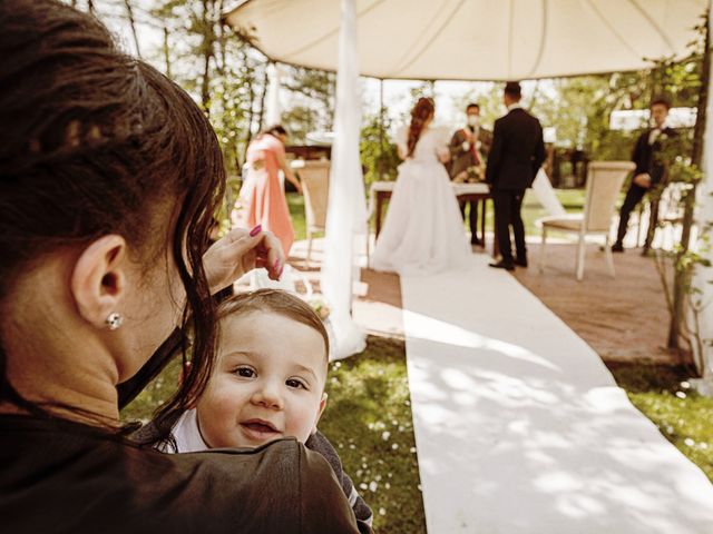 Il matrimonio di Damiano e Greta a Revine Lago, Treviso 25