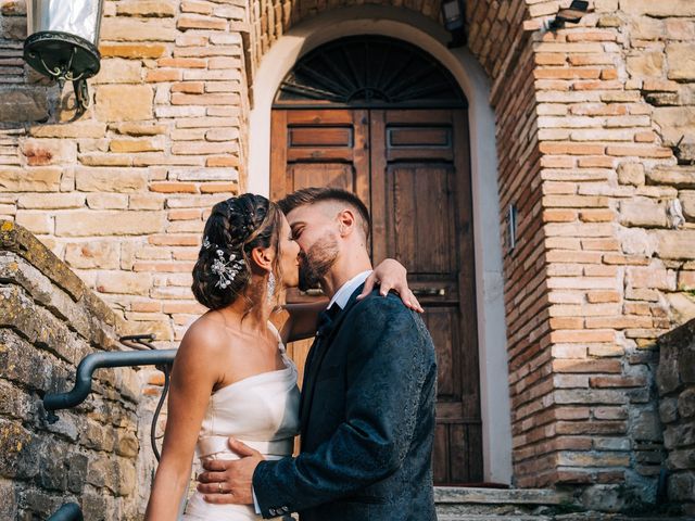 Il matrimonio di Davide e Blerta a Serra San Quirico, Ancona 67