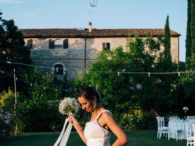 Il matrimonio di Davide e Blerta a Serra San Quirico, Ancona 77