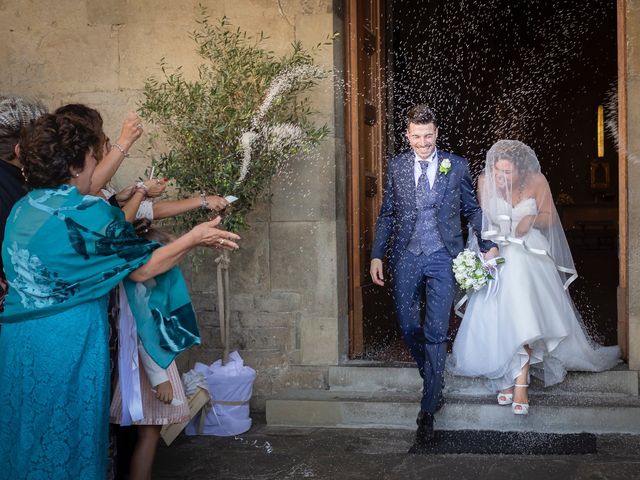 Il matrimonio di Simone e Sara a Reggello, Firenze 19