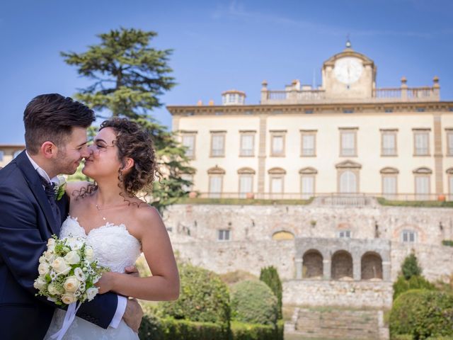 Il matrimonio di Simone e Sara a Reggello, Firenze 29