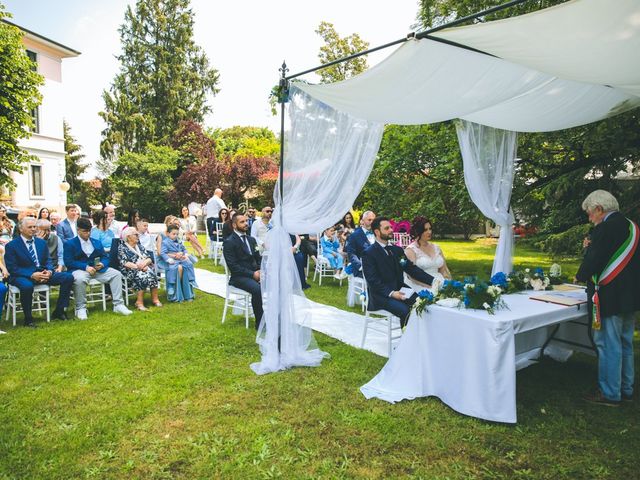 Il matrimonio di Valentino e Rosanna a Lurago Marinone, Como 59
