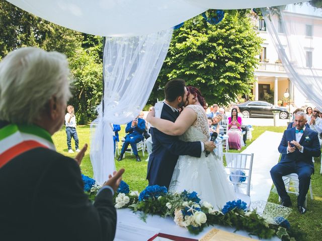 Il matrimonio di Valentino e Rosanna a Lurago Marinone, Como 71