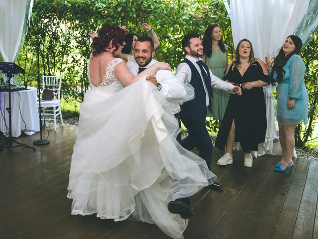 Il matrimonio di Valentino e Rosanna a Lurago Marinone, Como 145