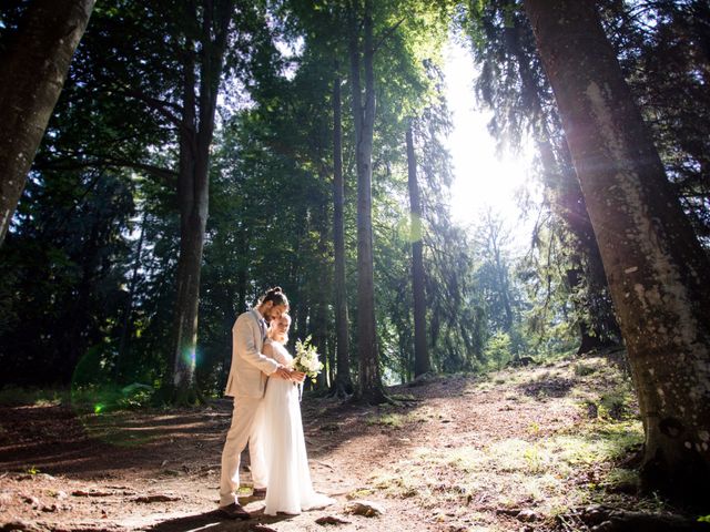 Il matrimonio di Tiziano e Marlene a Civenna, Como 68