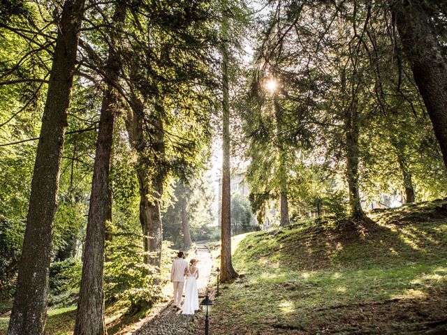 Il matrimonio di Tiziano e Marlene a Civenna, Como 76