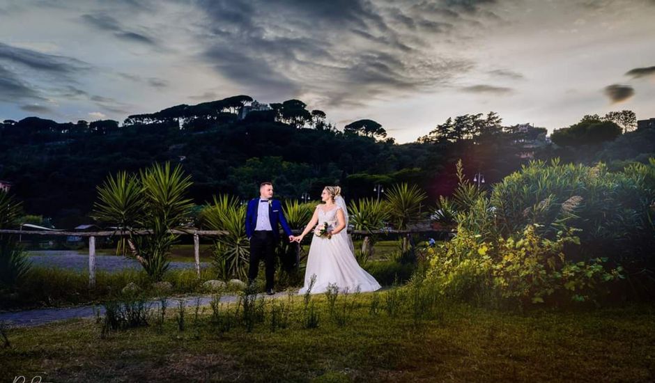 Il matrimonio di Sebastian e Flavia a Castel Gandolfo, Roma