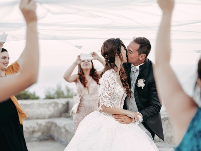 Il matrimonio di Francesca e Giuseppe a Giardini-Naxos, Messina 110