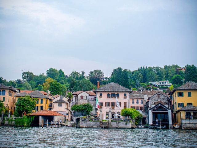 Il matrimonio di David e Giusy a Orta San Giulio, Novara 34