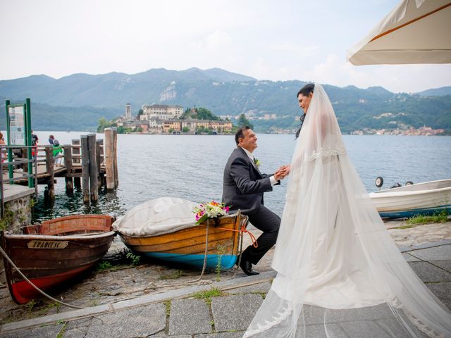 Il matrimonio di David e Giusy a Orta San Giulio, Novara 63