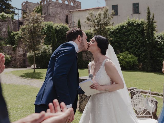 Il matrimonio di Valerio e Francesca a Torre Cajetani, Frosinone 28