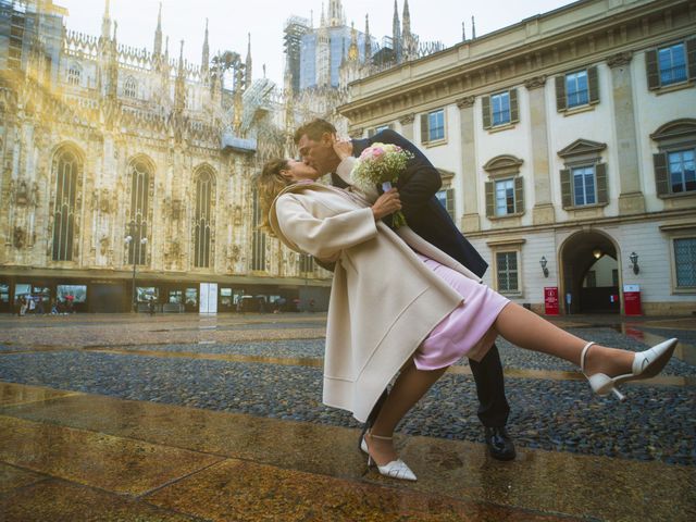 Il matrimonio di Marino e Roxana a Milano, Milano 43