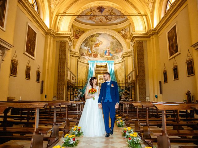Il matrimonio di Simone e Erika a Rudiano, Brescia 14