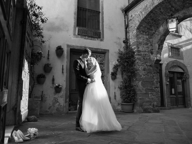 Il matrimonio di Andrea e Benita a Anghiari, Arezzo 41