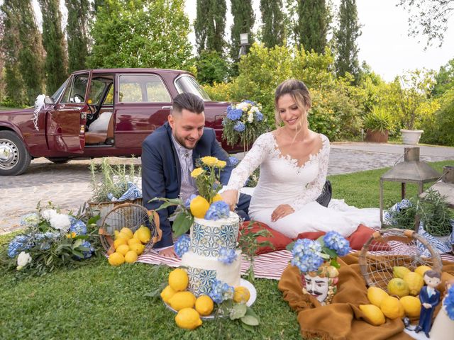 Il matrimonio di Fabio e Annamaria a Monterosi, Viterbo 34