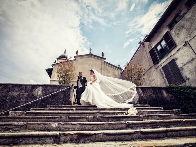 Il matrimonio di Marco e Greta a Besozzo, Varese 65