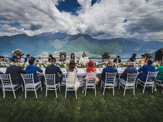 Il matrimonio di Domenico e Veronica a Barni, Como 72