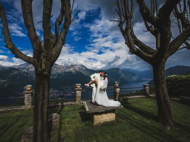 Il matrimonio di Domenico e Veronica a Barni, Como 78