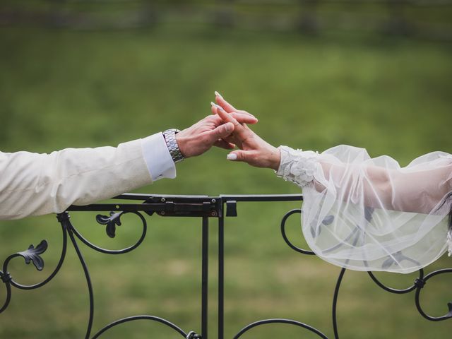 Il matrimonio di Domenico e Veronica a Barni, Como 81