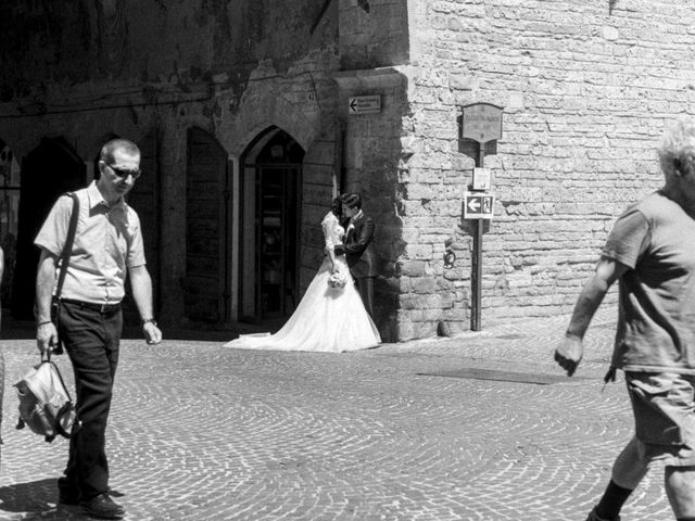 Il matrimonio di stefania e carlo a Fabriano, Ancona 83