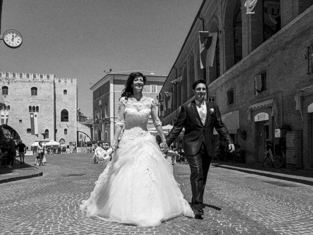 Il matrimonio di stefania e carlo a Fabriano, Ancona 87