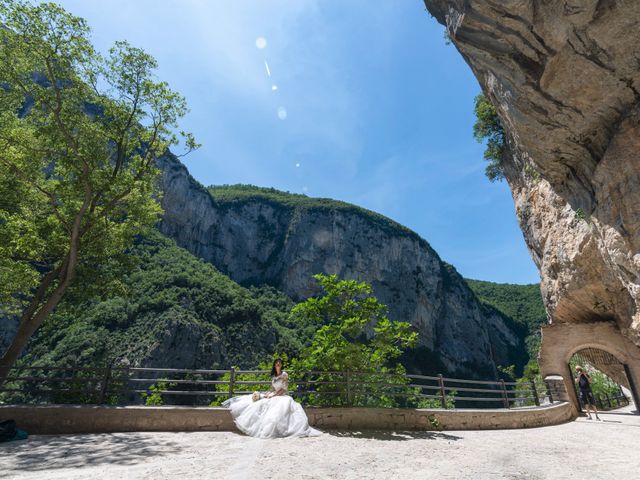 Il matrimonio di stefania e carlo a Fabriano, Ancona 111