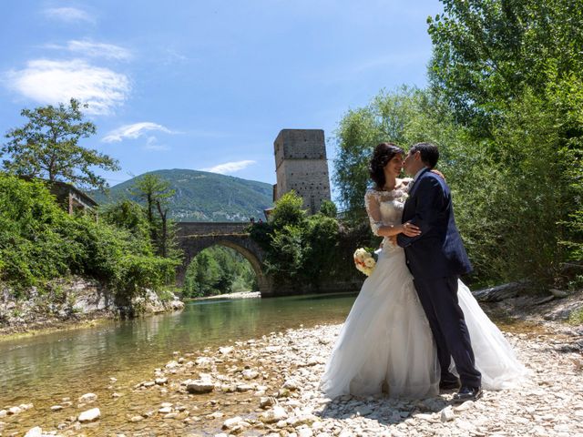 Il matrimonio di stefania e carlo a Fabriano, Ancona 124