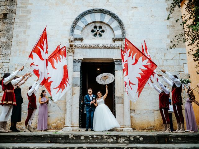 Il matrimonio di Ilaria e Francesco a Suvereto, Livorno 1