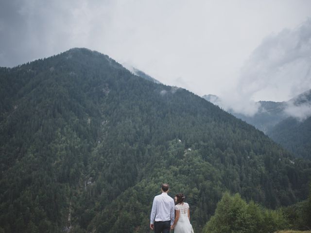 Il matrimonio di Matteo e Lucia a Druogno, Verbania 63