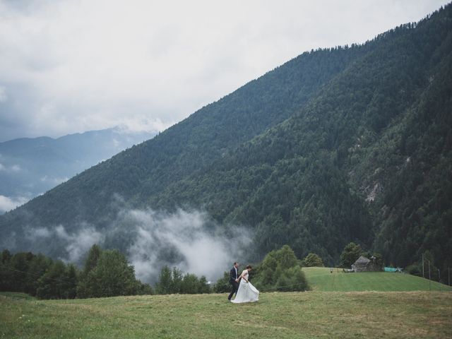 Il matrimonio di Matteo e Lucia a Druogno, Verbania 74