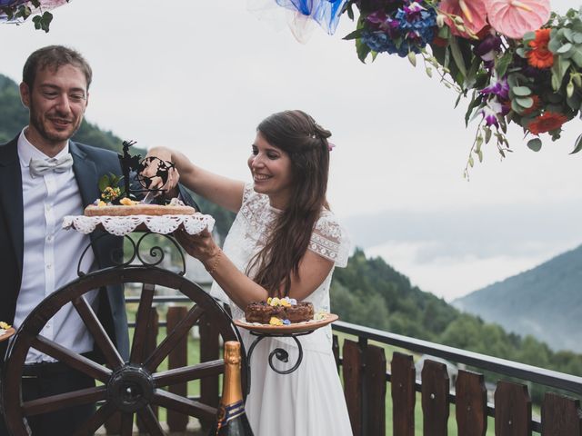 Il matrimonio di Matteo e Lucia a Druogno, Verbania 80