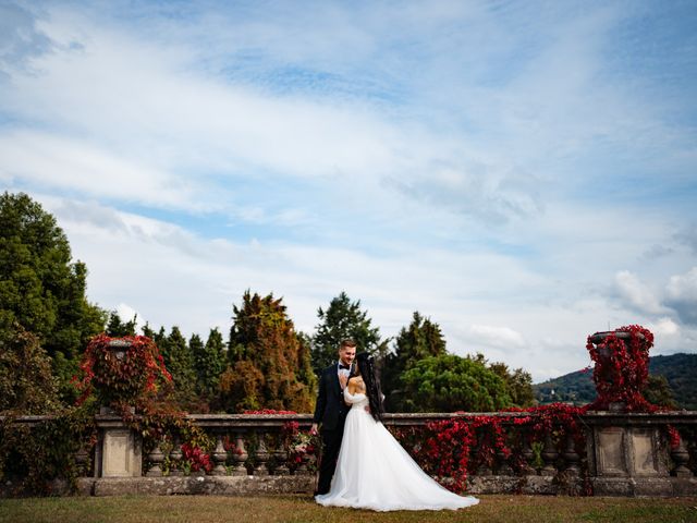 Il matrimonio di William e Ilaria a Varano Borghi, Varese 43