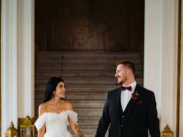 Il matrimonio di William e Ilaria a Varano Borghi, Varese 45