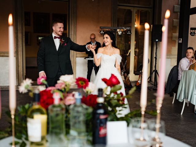 Il matrimonio di William e Ilaria a Varano Borghi, Varese 54